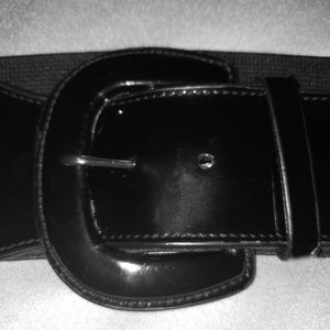 Ralph Lauren wide blk belt